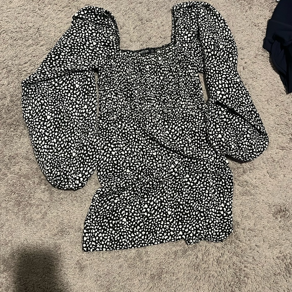 Nasty Gal Poet Sleeve Mini